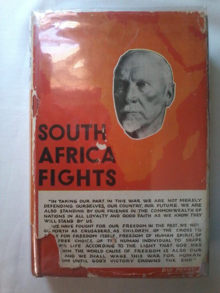 South African Fights by J. S. m. Simpson, Hardcover 1941.
