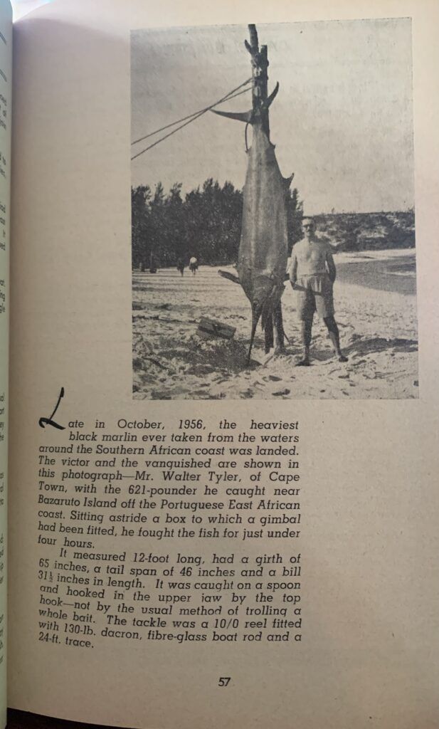Anglers' Guide and Fishing Record for Southern Africa 1957  1st Edition - Image 2