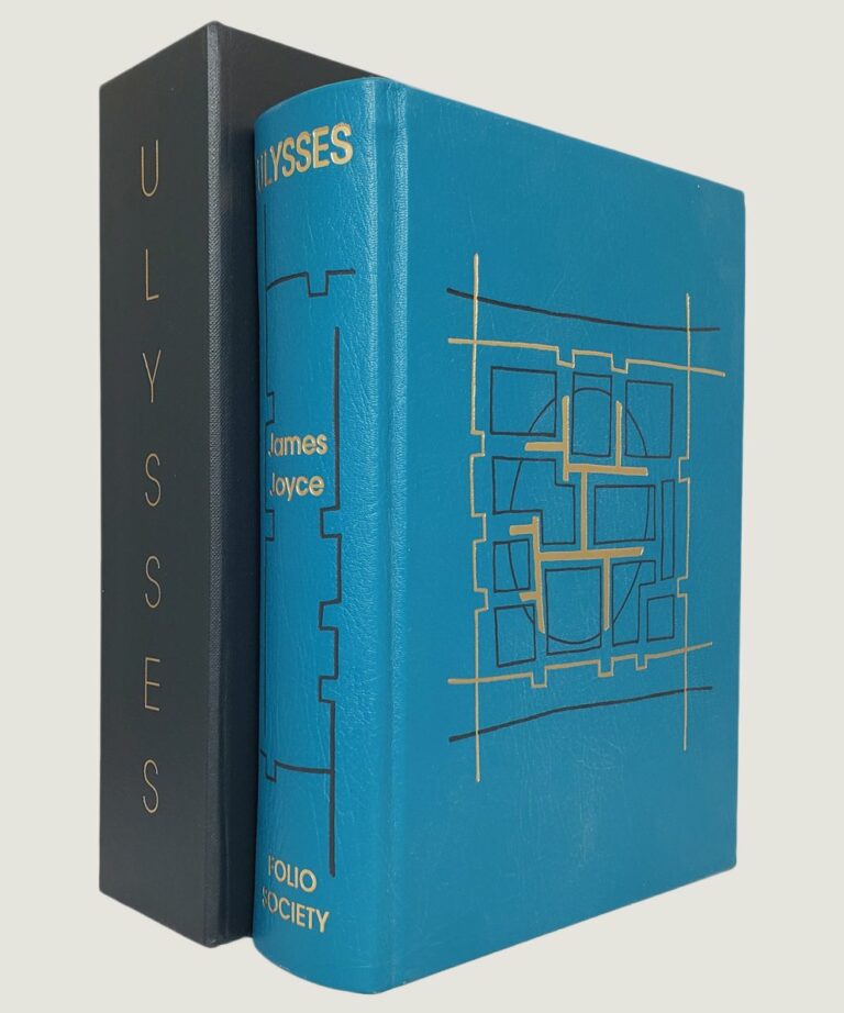 Ulysses, Special Edition Folio Society, Bound in Calf Skin Leather. No 1234 of 1760