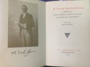 A Young South African - A Memoir of Ferrar Reginald Mostyn Cleaver Advocate & Veldcornet - Image 2
