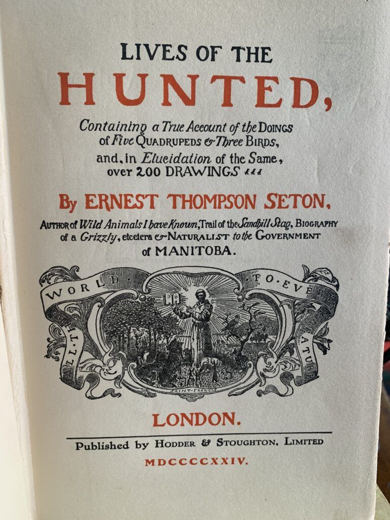 Lives of the Hunted - Ernest Thompson Seton 1924 - Image 2