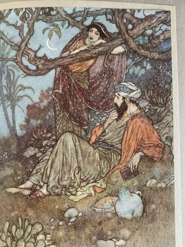 The Rubaiyat of Omar Khayyam. - 1900 by Fitzgerald, Edward. With Illustrations by Edmund Dulac - Image 4