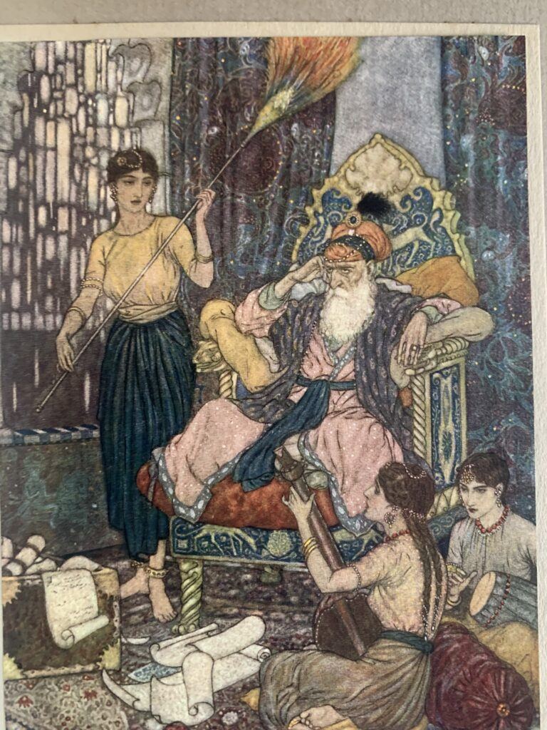The Rubaiyat of Omar Khayyam. - 1900 by Fitzgerald, Edward. With Illustrations by Edmund Dulac - Image 3
