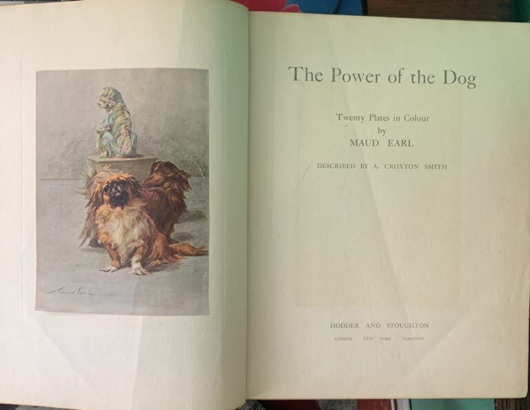 The Power of The Dog - A. Croxton Smith (191O) Twenty Plates in Colour by MAUD EARL - Image 2
