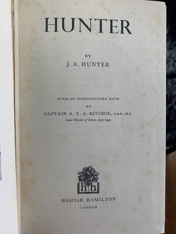 Hunter - J A Hunter - Image 9