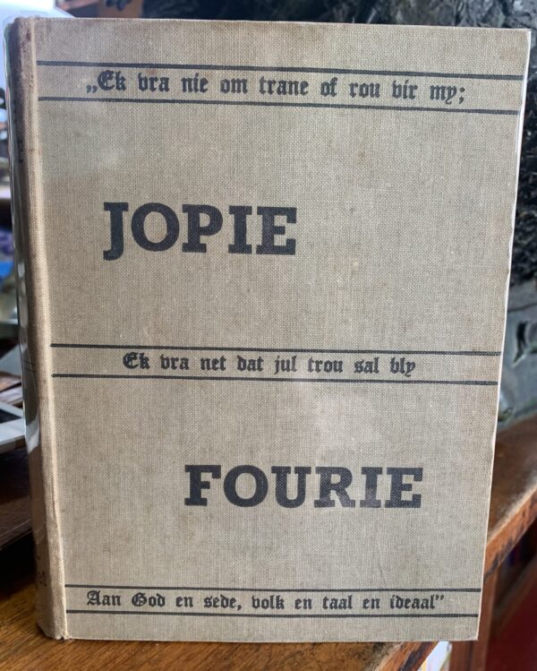 Jopie Fourie n Lewenskets - J M De Wet
