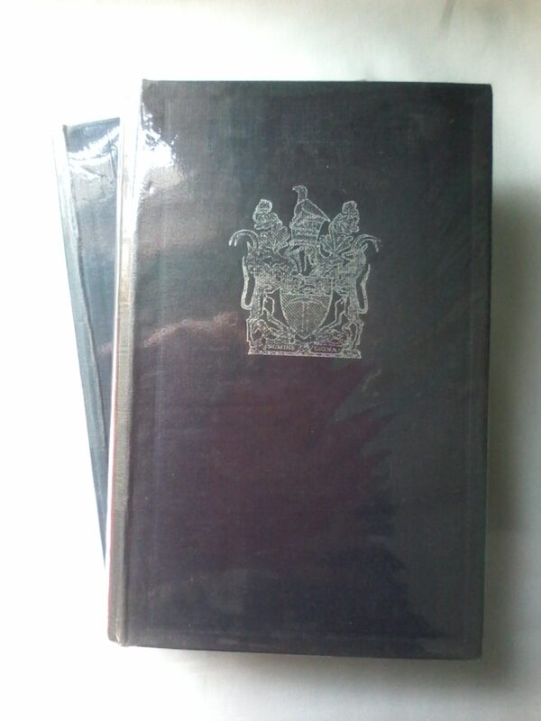 The War History Of Southern Rhodesia 1939-1945 by J.F. MacDonald, First editions, 1947. vol 1&2