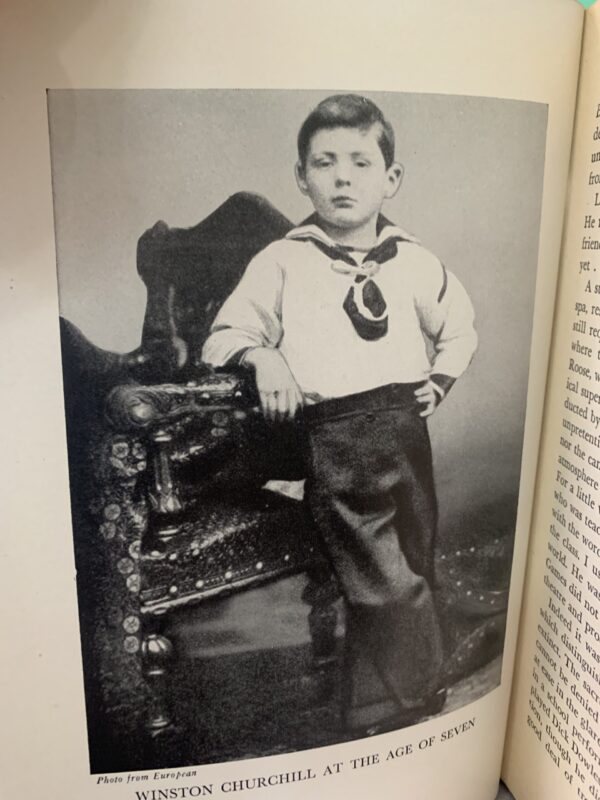Winston Churchill - Rene Kraus (tenth large printing) A WWII biography of Winston Churchill - Image 2