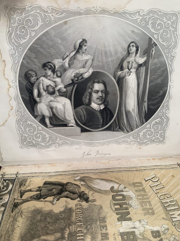 The Pilgrims Progress - John Bunyen with memoir by Gerge Cheever. D.D. 1861 - Image 4
