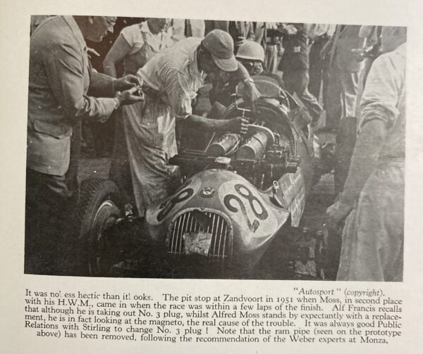 Alf Francis Racing Mechanic - Peter Lewis - foreword by Stirling Moss 1957 - Image 4