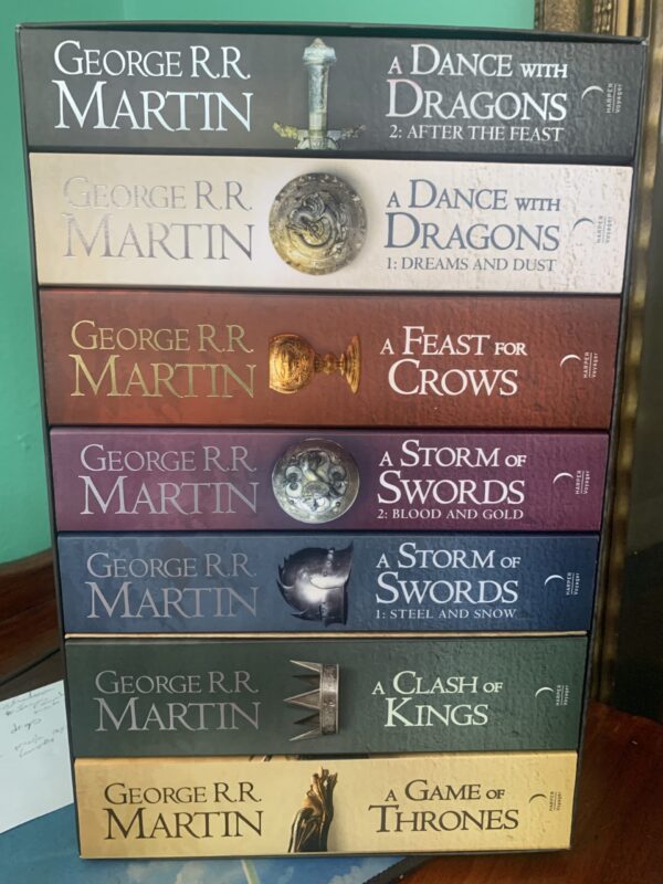 Game of Thrones, George Martin 5 book set