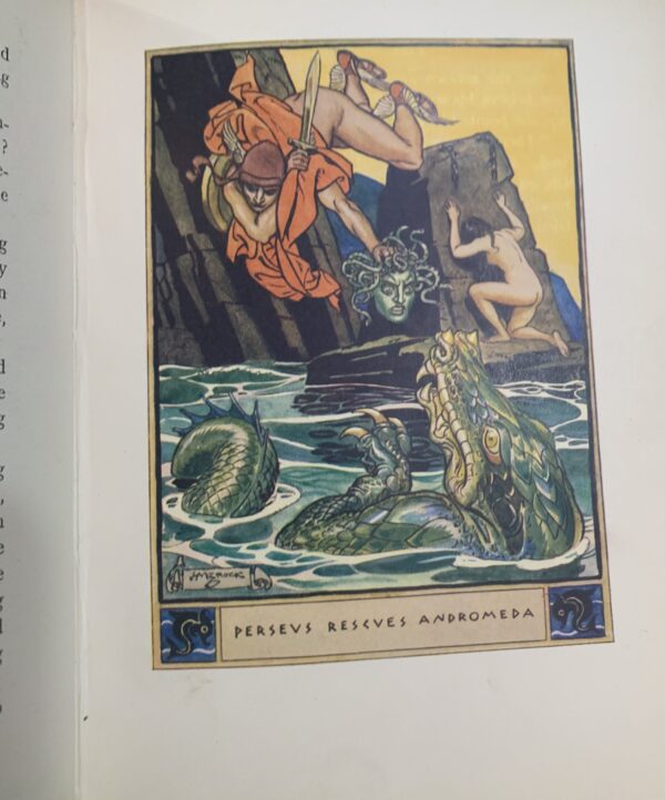The Heroes or Greek Fairy Tales for My Children. Illustrated with Drawings by H.M. Brock. KINGSLEY, Charles. - Image 5