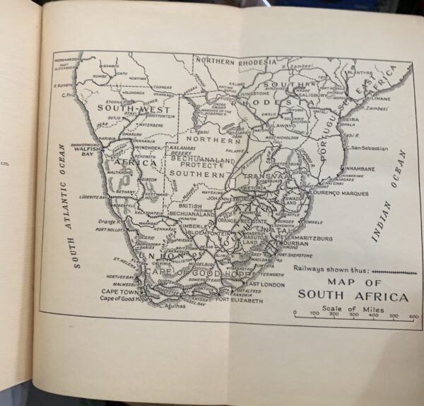 SOUTH AFRICA - JAN H. HOFMEYR, 1931, 1st edition- with fold out map - Image 3