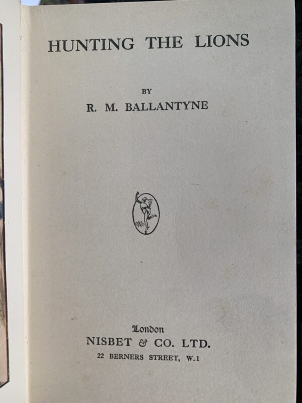 Hunting the Lions - R.M. Ballantyne 1st edition - Image 3