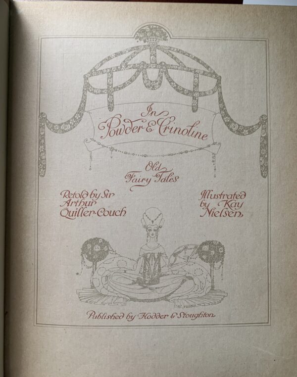 In Powder & Crinoline : Old Fairy Tales retold by Sir Arthur Quiller-Couch ; illustrated by Kay Nielsen. - Image 4