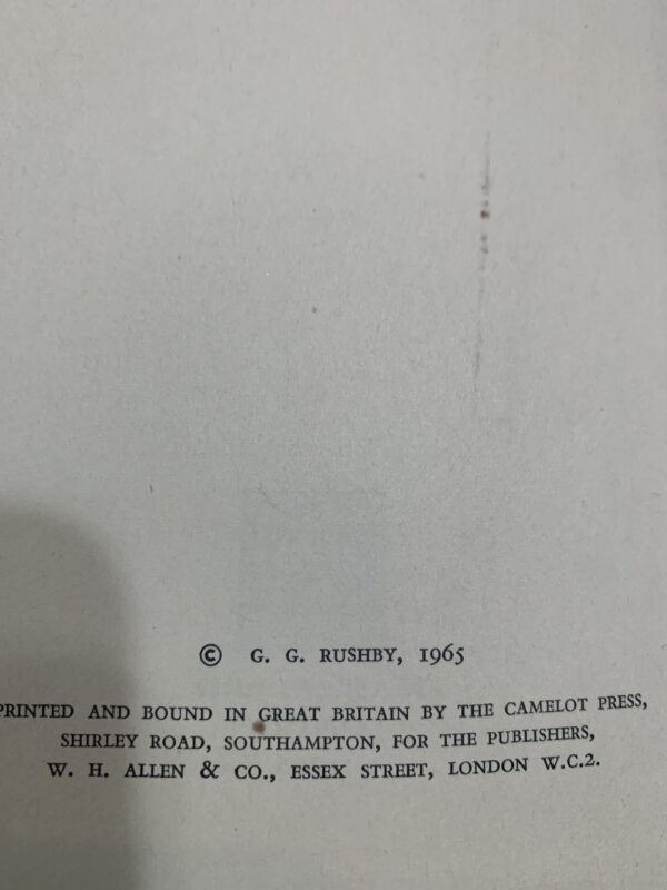 NO MORE THE TUSKER, G.G. RUSHBY, 1965 - Image 3