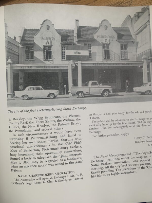ON'CHANGE THROUGH THE YEARS A HISTORY OF SHARE DEALING IN SOUTH AFRICA` - ERIC ROSETHAL - Image 5