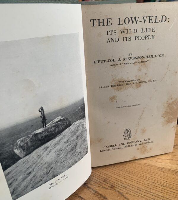 The Low-Veld: Its Wild Life and Its People - James Stevenson-Hamilton  (Lieut.-Col) - Image 2