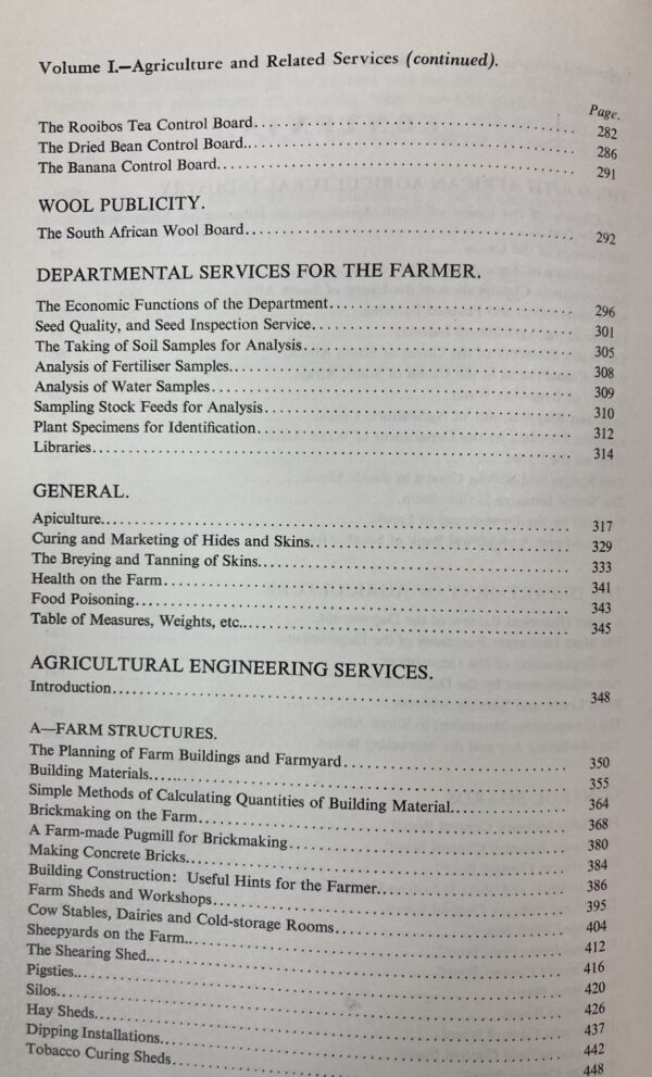 Handbook for Farmers in South Africa Volume I to III 1957 - - Image 5