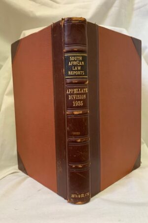 South African Law Reports Appellate Division 1935 – Juta & Co. Ltd.