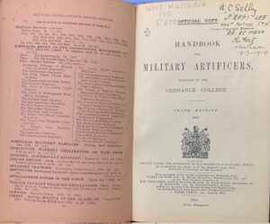 Handbook For Military Artificers - Ordnance College