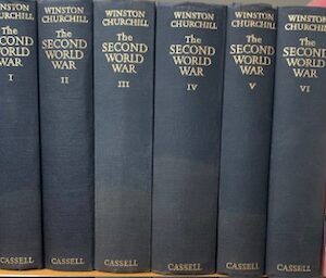 The Second World War - Winston Churchill 6 volume set, 1st edition
