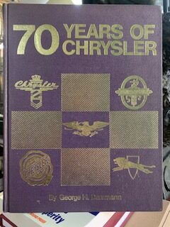 Seventy Years of Chrysler - George H. Dammann (1974, Hardcover)